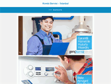 Tablet Screenshot of kombi-servisin.net